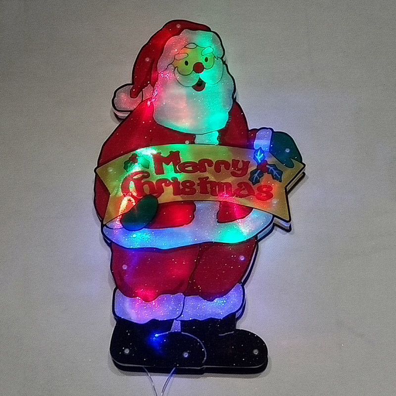 20L RGB Christmas-shaped double-sided frosted stand Christmas light Item Picture
