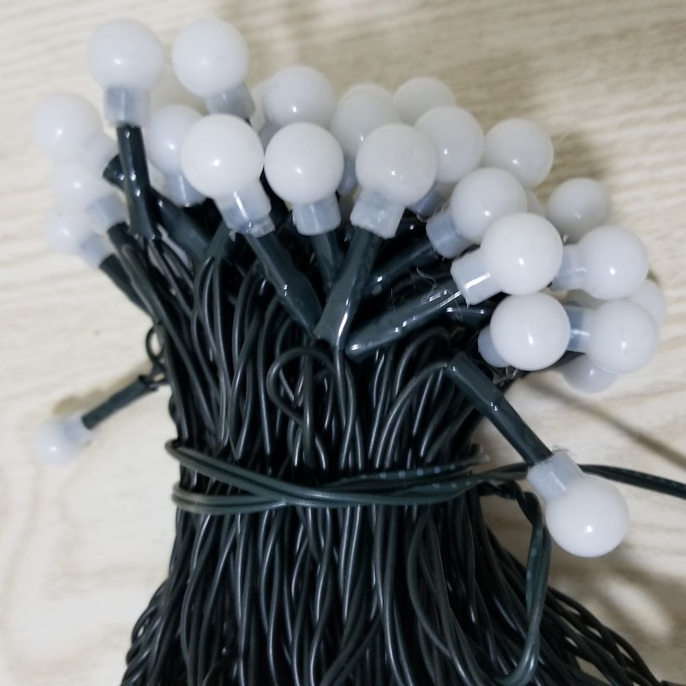 直线灯串/圆珠灯串/低压灯串产品图