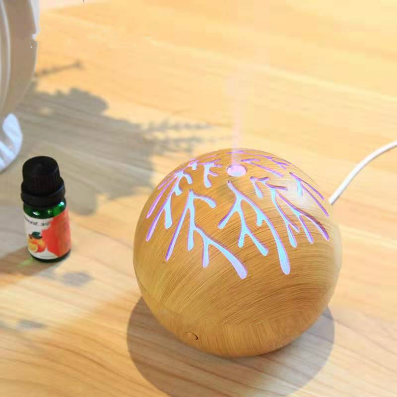Amazon venta caliente mok horn aroma difusor humidificador humidificador de aire escritorio regalos creativos aroma lámpara detail image 2