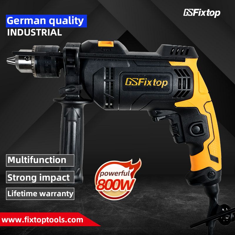 GSFixtop tools 800W Impact drill