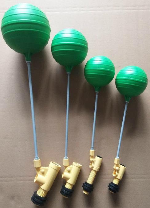 Plastic ball float valve