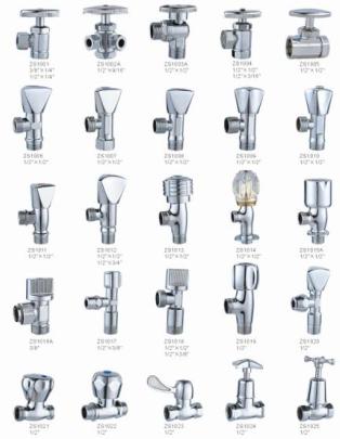 Angle valve Zinc alloy/copper/stainless steel Angle valve
