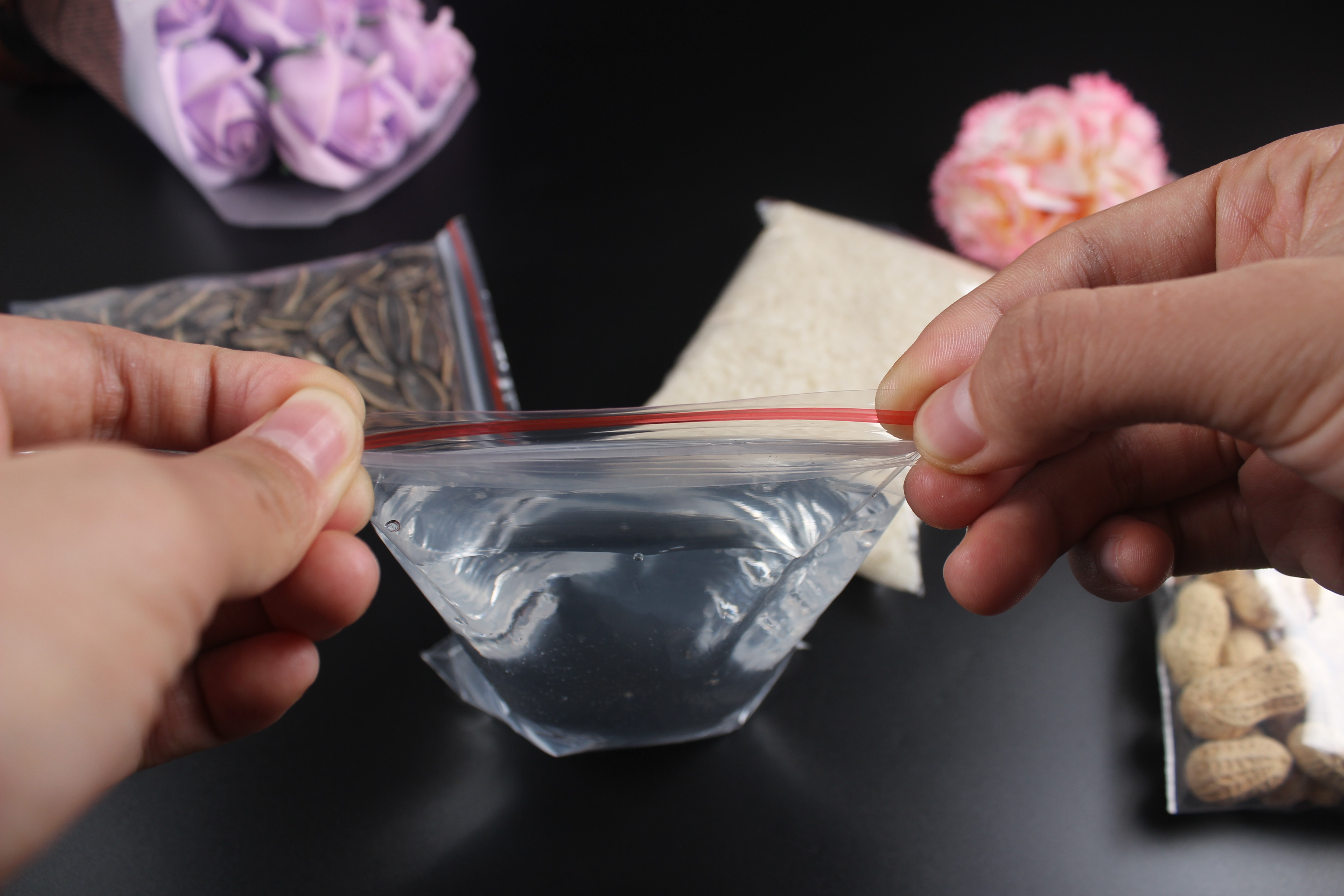 pe self-sealing bag 10*15 detail image 1