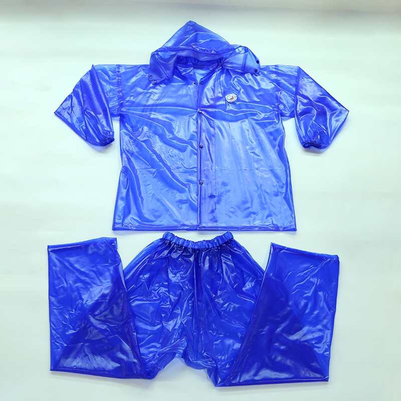 牛筋布套装雨衣详情图1