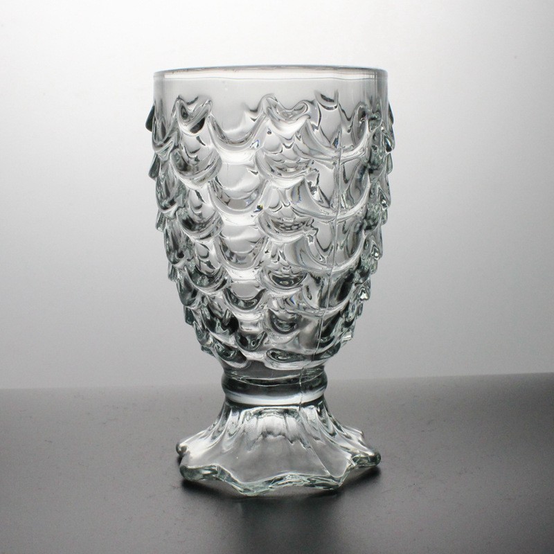 5527s 小鱼纹低价玻璃水杯直杯创意礼品外贸水杯详情图2