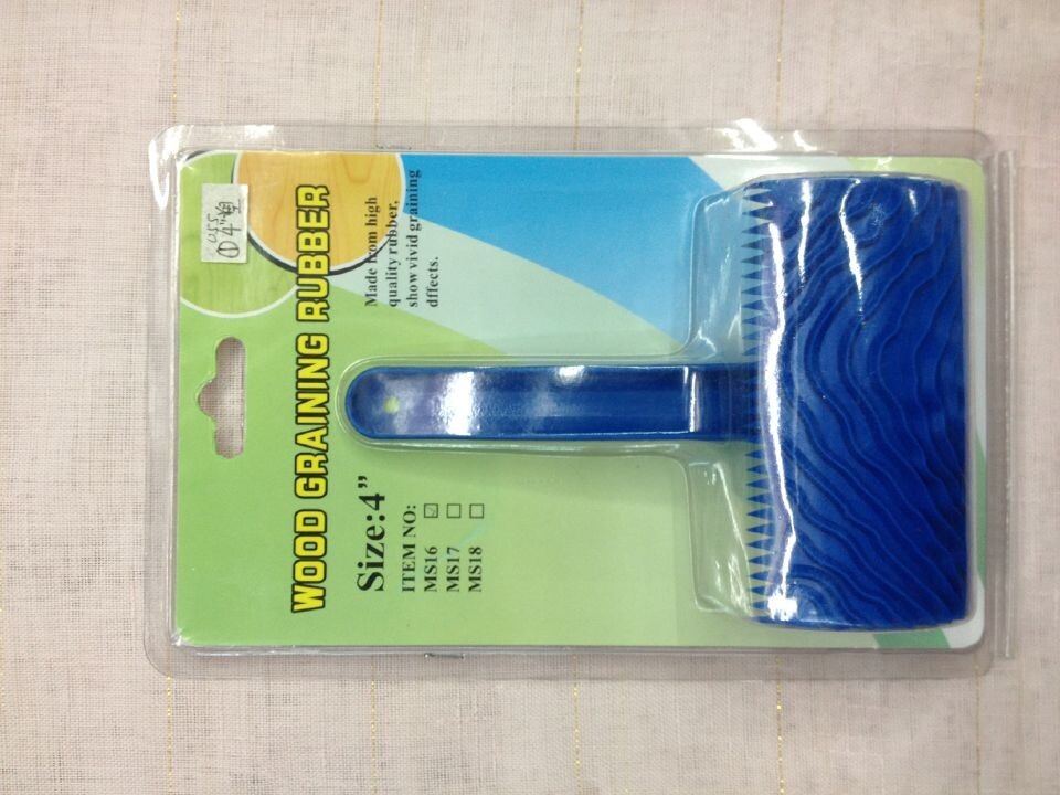 蓝色泡壳包装木纹器详情1