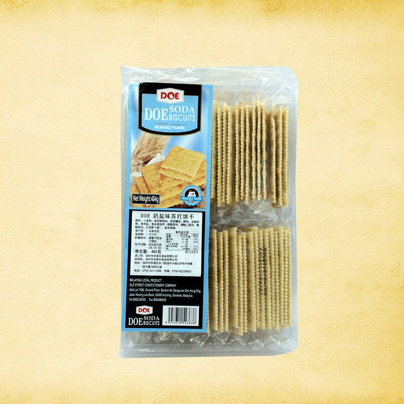 DOE奶盐味苏打饼干产品图