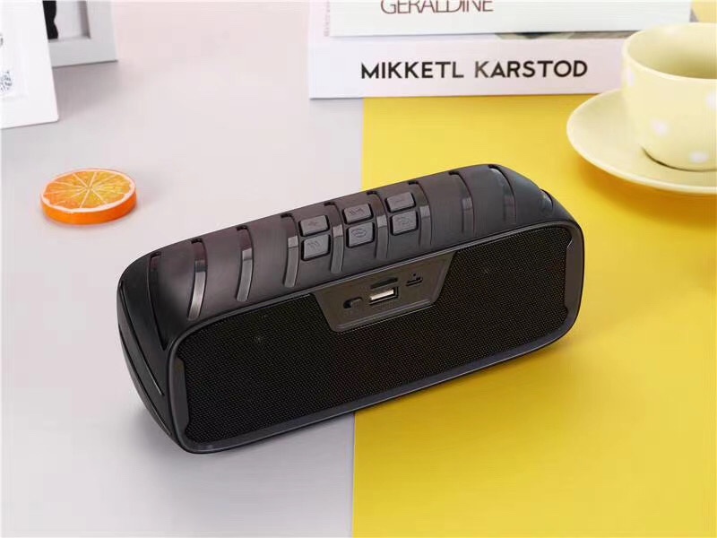 闹钟蓝牙音响电脑音响可以插USB、TF卡产品图