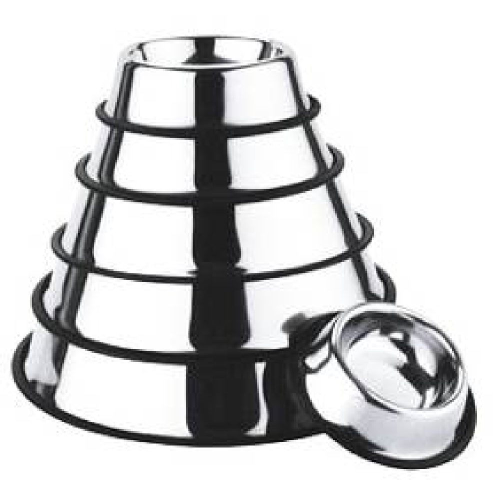 16# Pet stainless steel dog bowl details Picture