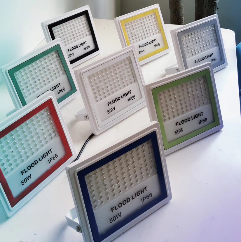 30W, 50W, 100W, 150W, 200W, 300W LED color outdoor spotlights, advertising lights, lawn lights, outdoor lighting equipment. Item number -11513