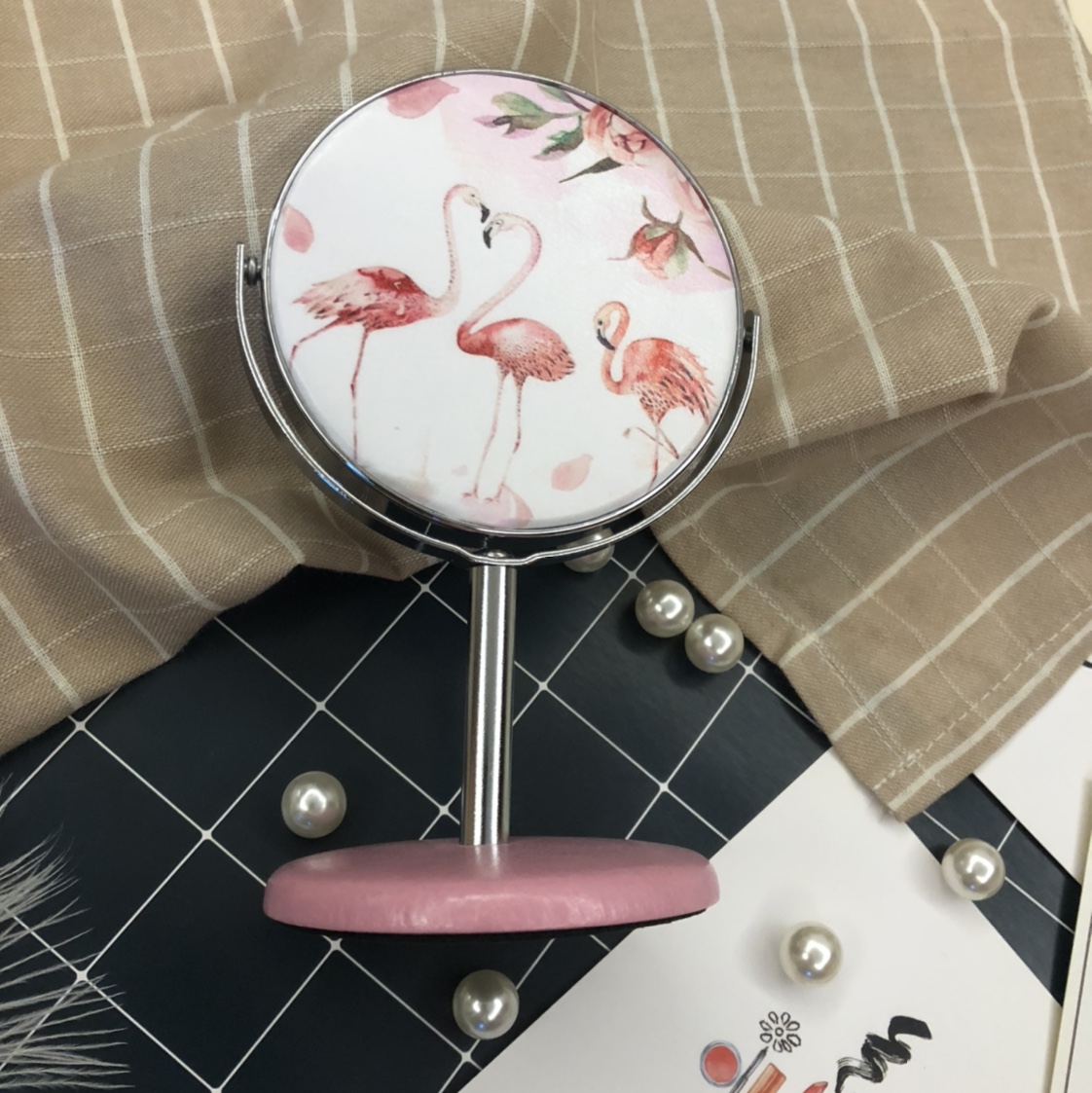 厂家直销化妆镜旅游纪念品可定制logo008铭镜工艺05图