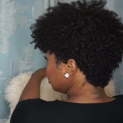 New best-selling products: European and American wigs, African wigs, short curly hair, and synthetic fiber headsets detail image 5