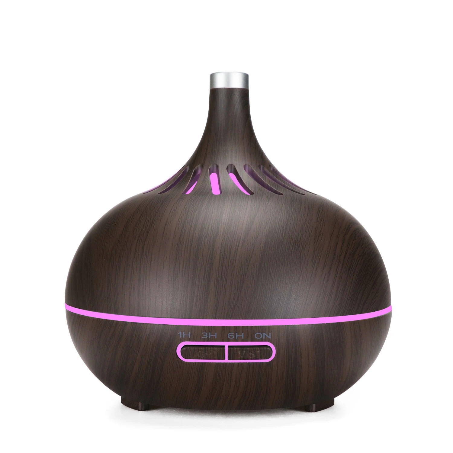 Venta directa de fábrica barra vertical patrón difusor de aroma humidificación lámpara de aromaterapia escritorio luz de banda creativa se puede agregar aceite esencial detail image 13