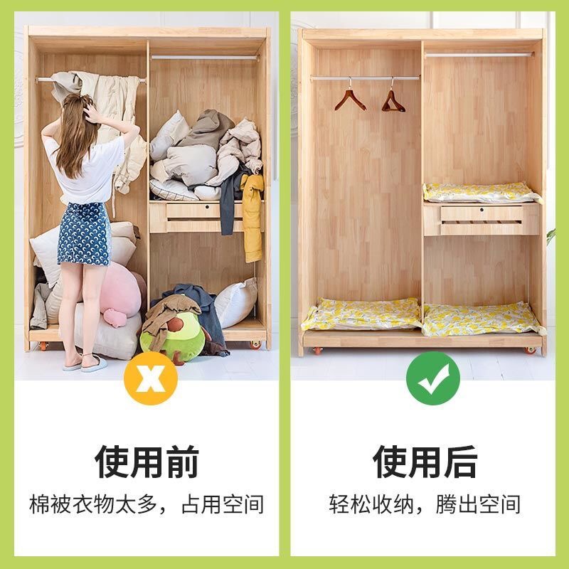 工厂直销，现货通用流行真空压缩收纳包装袋60Cm*80Cm ，70Cm*100Cm，80Cm*110Cm常规现货款详情图7