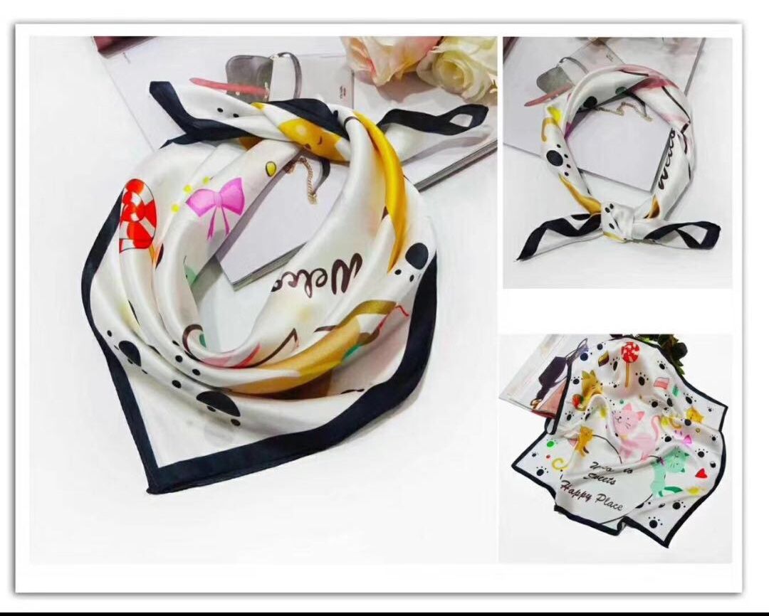 Butterfly silk shawl shawl scarf