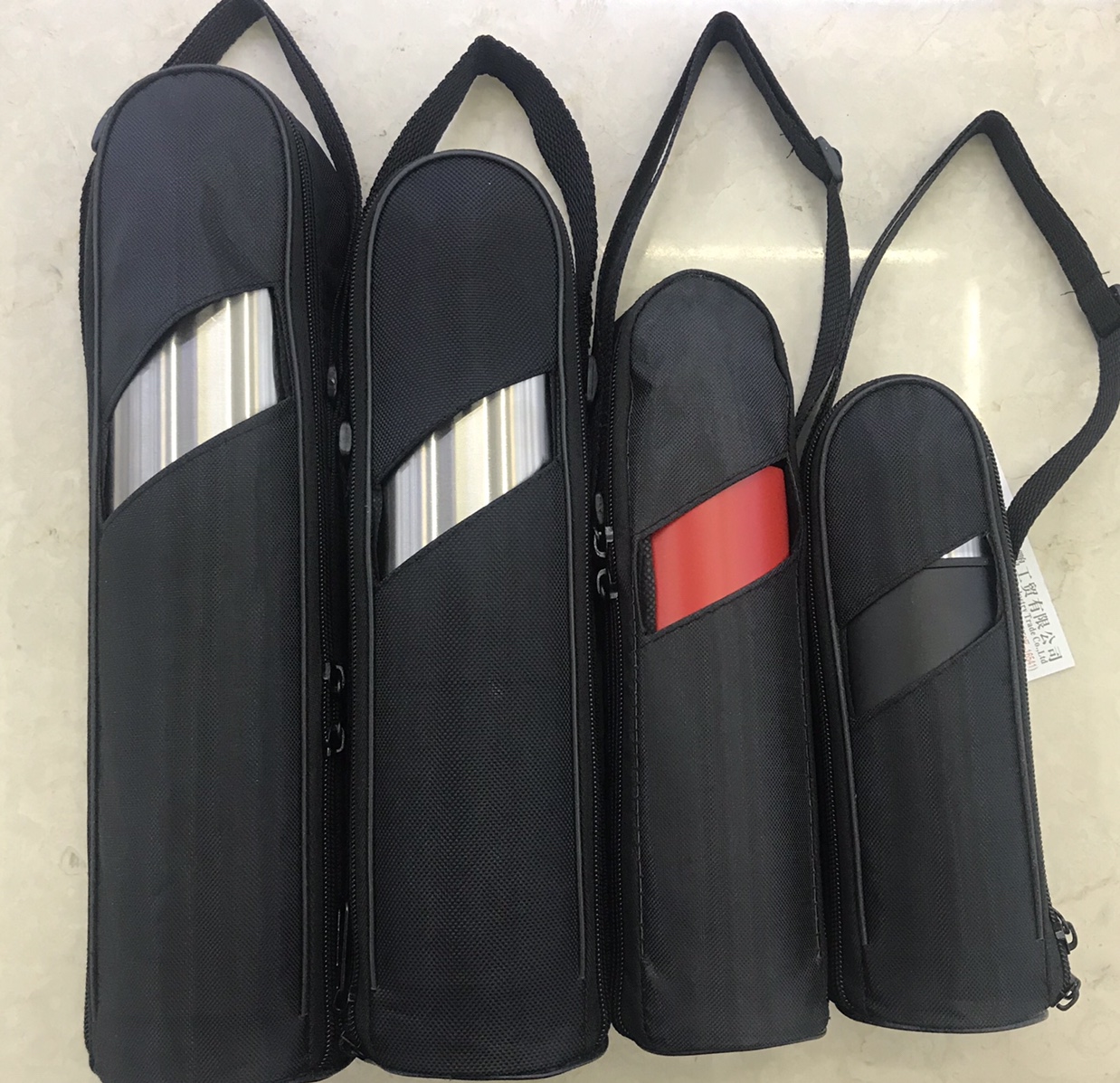 Outdoor thermos cup with leather bag. 350ML. 500ML. 750ML. 1000ML