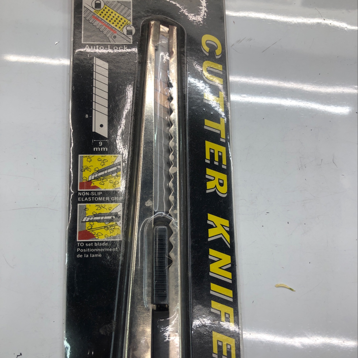 铁柄美工刀，小美工刀576／件图