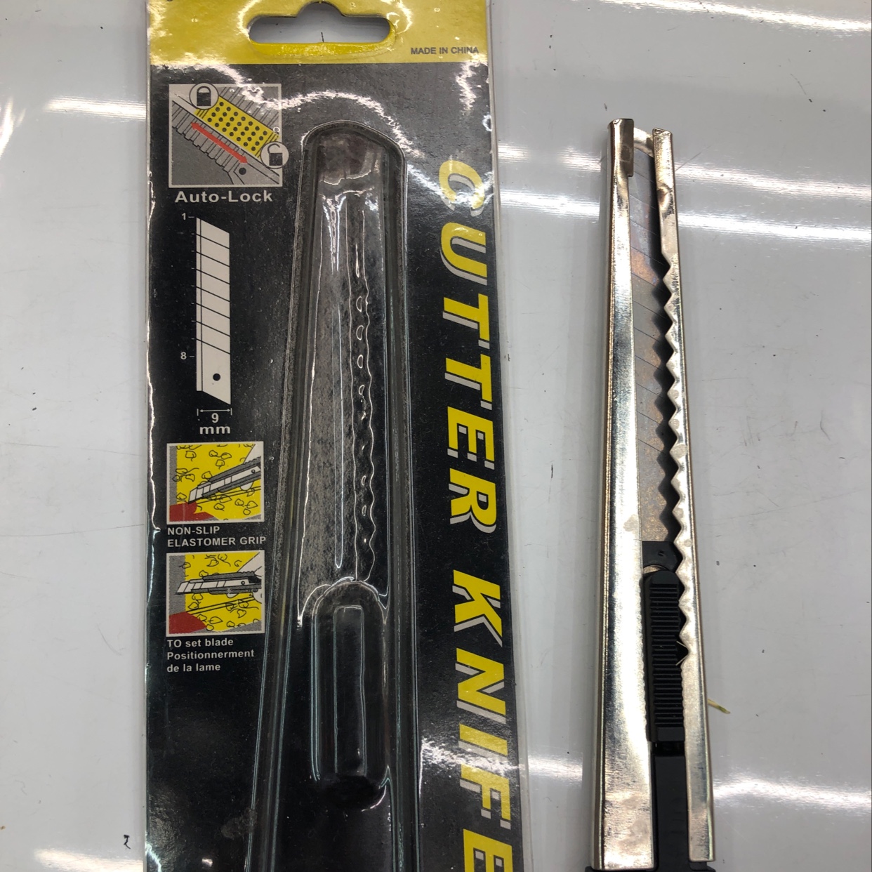 铁柄美工刀，小美工刀576／件产品图