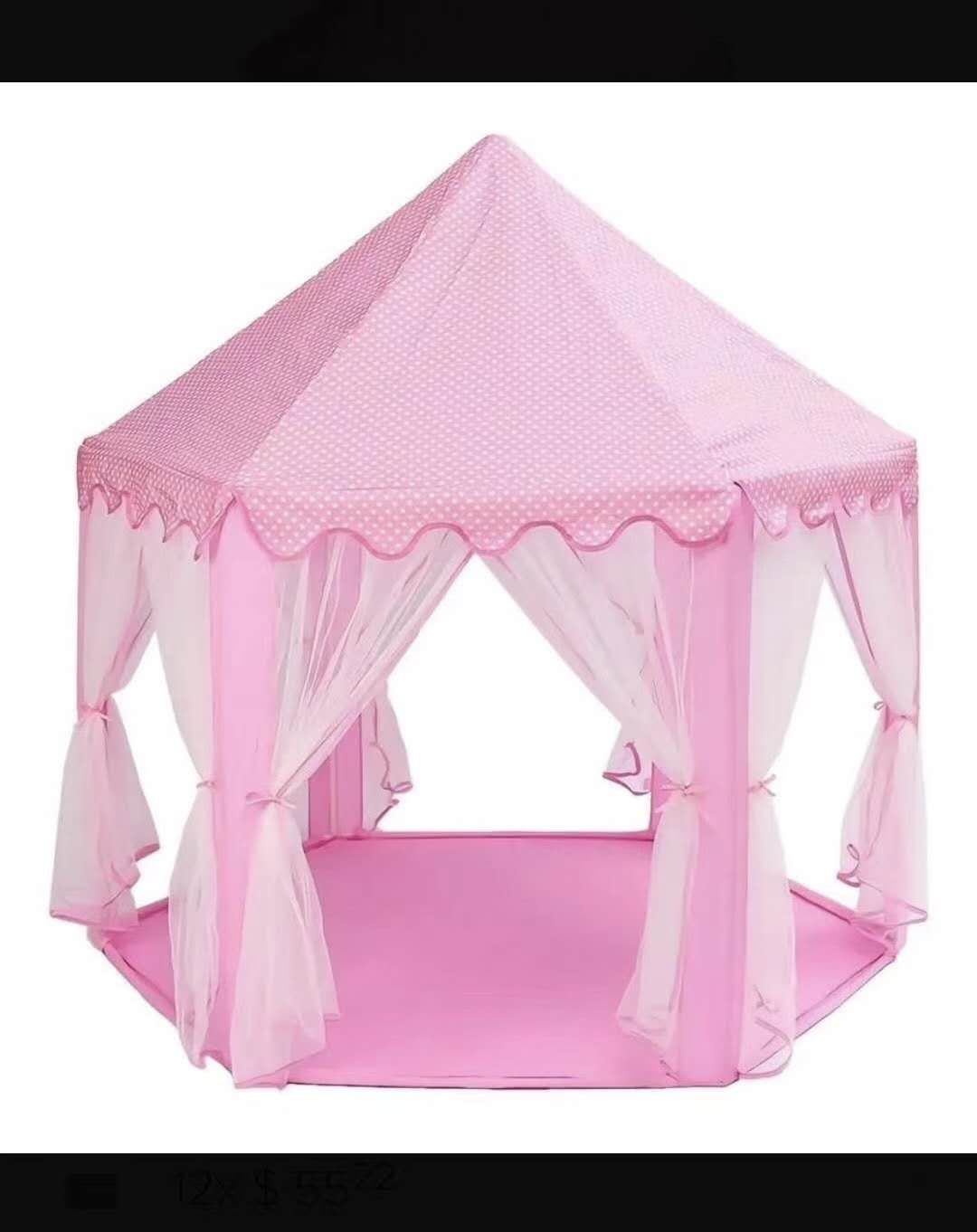Baby tent, hexagonal children's tent, play house, toy house, children's play house, princess tent details Picture