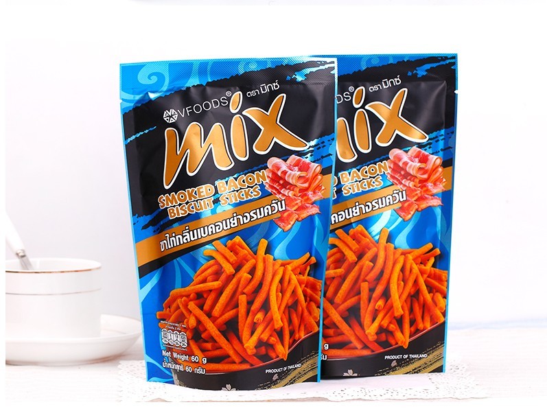 VFOODS MIX 烟熏肉风味脆脆条(油炸小食品)详情图2