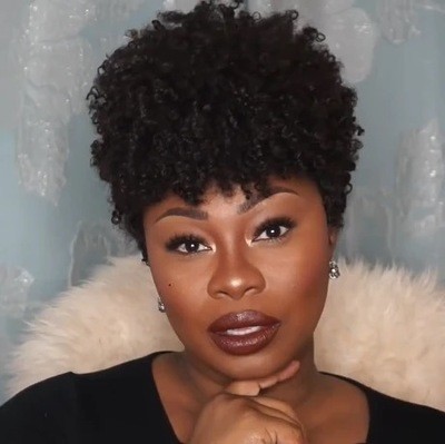 New best-selling products: European and American wigs, African wigs, short curly hair, and synthetic fiber headsets detail image 2