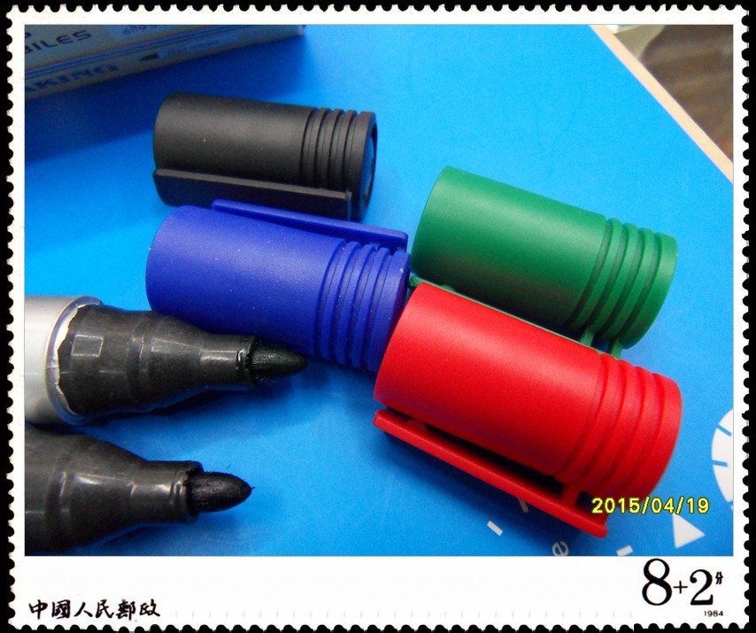 3200 Marker Oil-Based Marker Colorful Marker, Pen, Round Tip, Knife Tip Marker Specification drawing