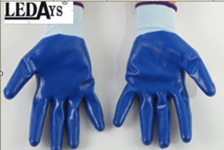 Blue and white eyeball gloves thumbnail