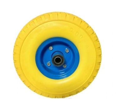 400-8 350-8轮胎黄色pu轮胎橡胶轮胎轴承
