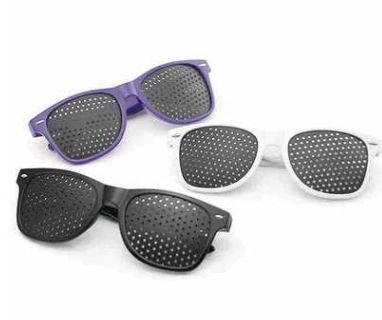 小孔眼镜针孔眼镜 针孔太阳镜 辅助调节预防矫正减轻各种不良视力详情图4