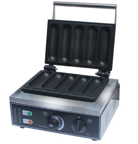 Hot dog roasting machine, five-compartment milk stick machine, commercial Danish crispy milk stick machine