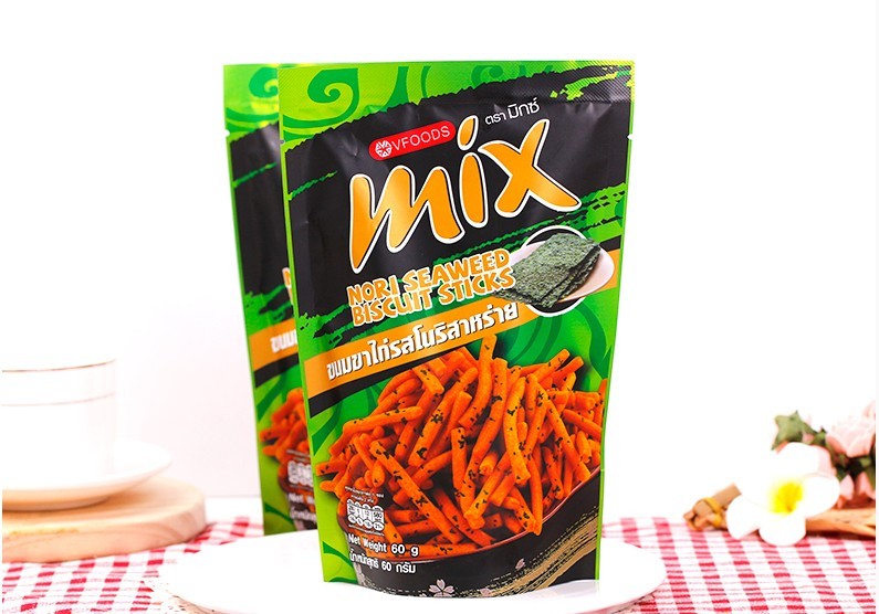 VFOODS MIX Seaweed Crispy Sticks (Fried Snacks) detail image 2