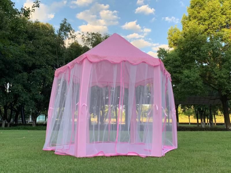 Baby tent, hexagonal children's tent, play house, toy house, children's play house, princess tent Application Scenario