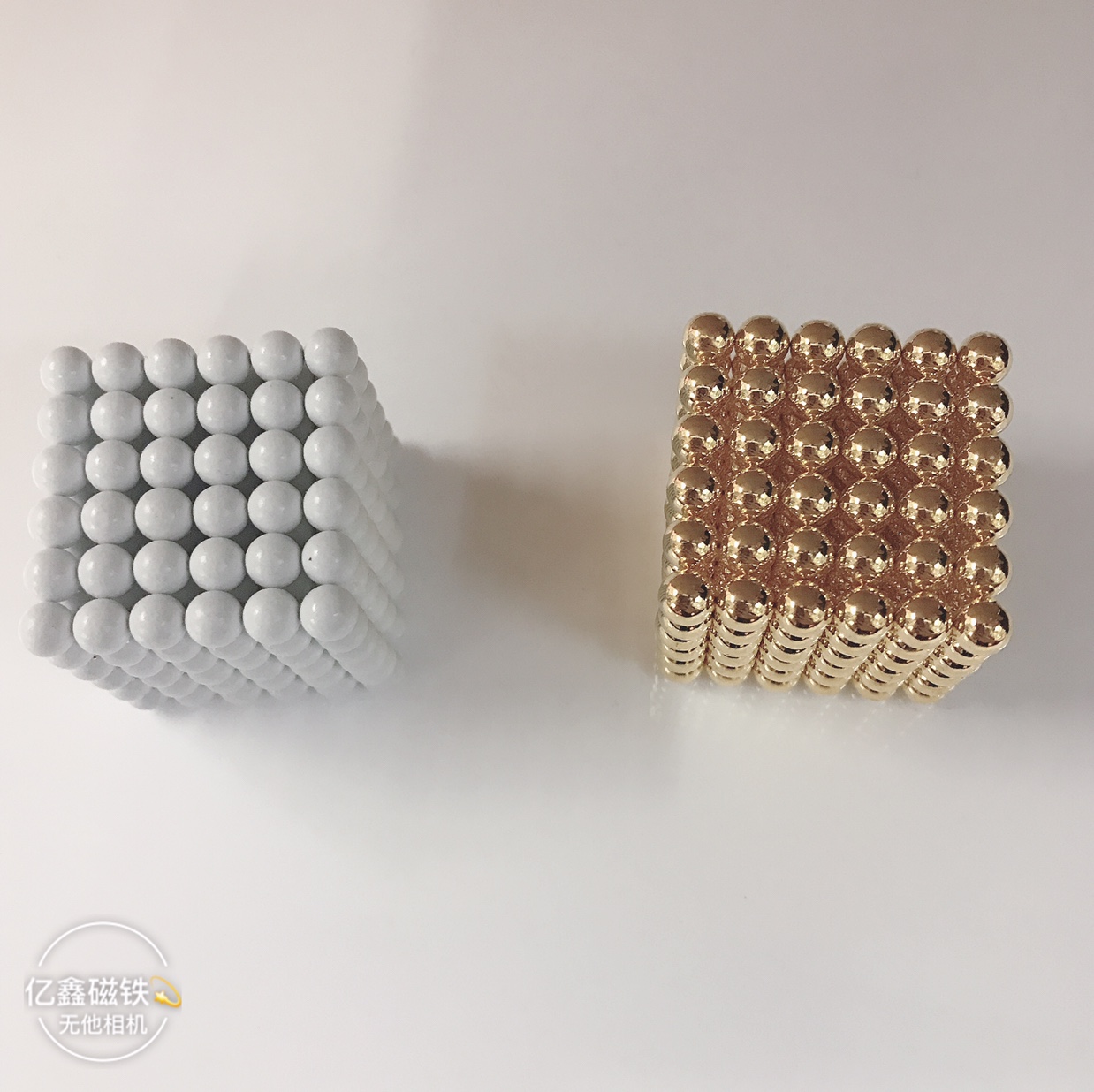 巴克球5mm216颗彩色魔力球钕铁硼磁球磁力球珠片多色玩具批发供货