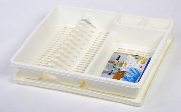 全新PP料制作厨房沥水碗架 小型厨房专用沥水碗架