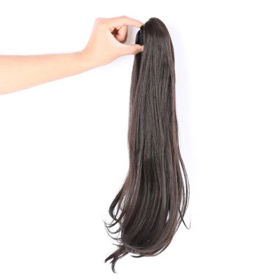 The new best-selling scratch-clip ponytail detail image 4