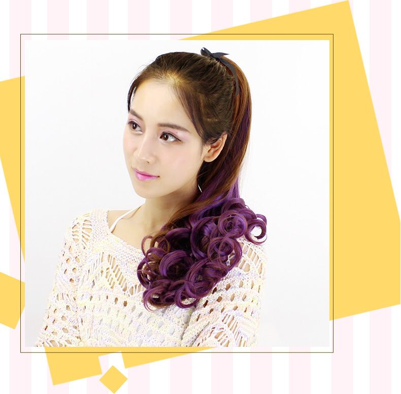 Tied ponytail Specification image