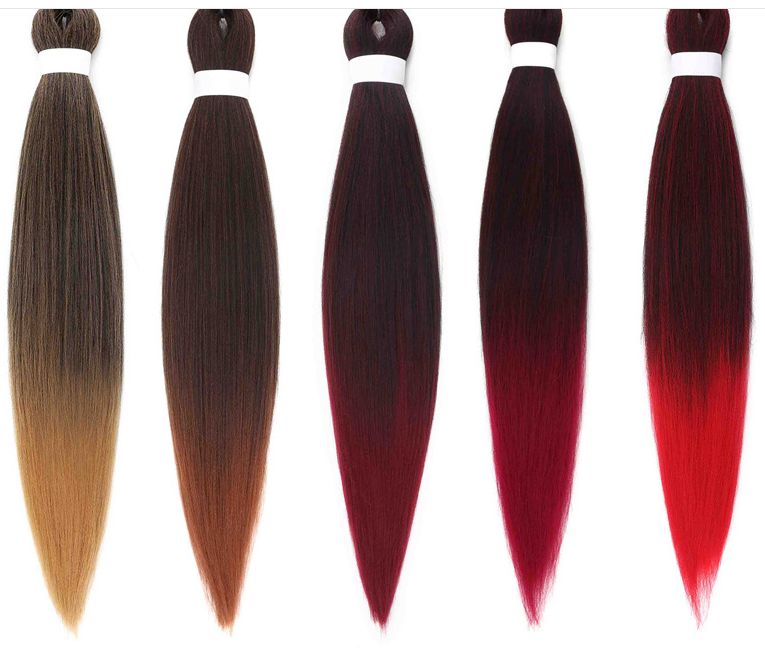 Wholesale of large-braided low-temperature flame-retardant large-braided low-temperature styled wigs, fluffy 26 inches, 90gEZ Specification image