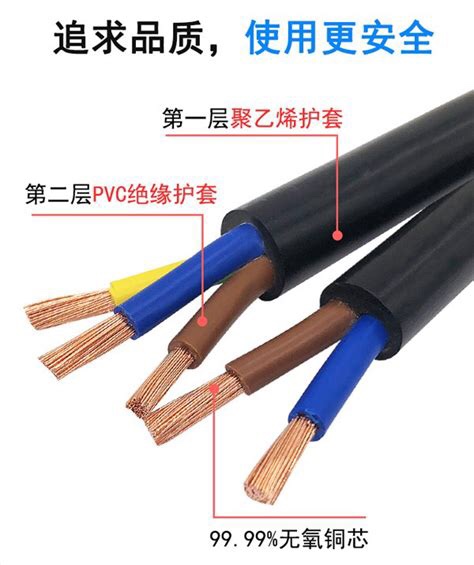 YILAN brand round sheathed wire 4*2.5 detail image 1