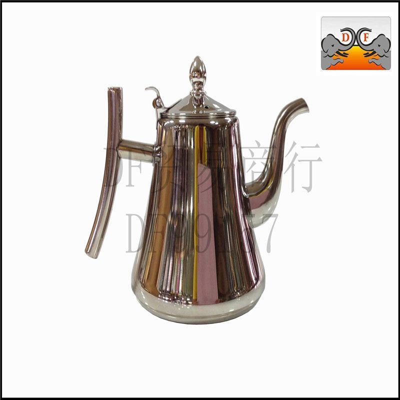 DF99157 Castor stainless steel teapot DF TRADING HOUSE