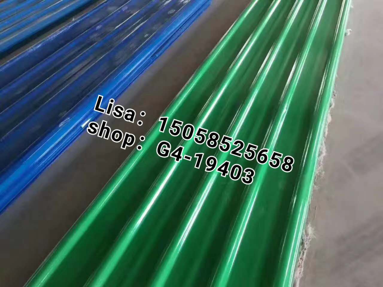 义乌好货采光瓦透明瓦PC PVC透明瓦 采光板 波浪瓦Plastic sheet