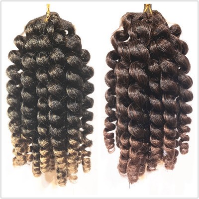 African black people's wigs with big braids detail image 5