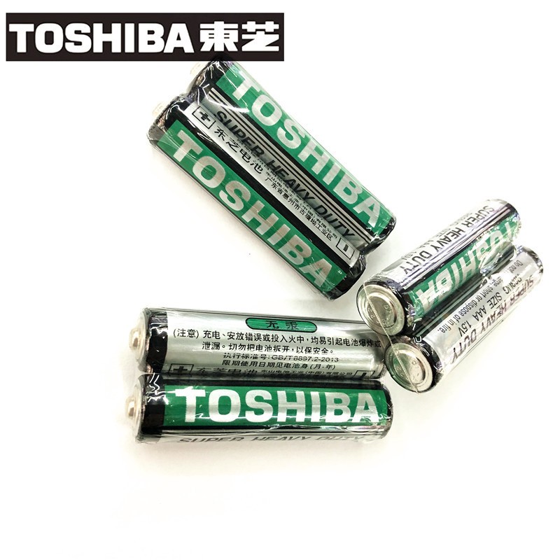 东芝7号电池 TOSHIBA原装正品1.5V碳性电池AAA电池R03UG环保电池详情4