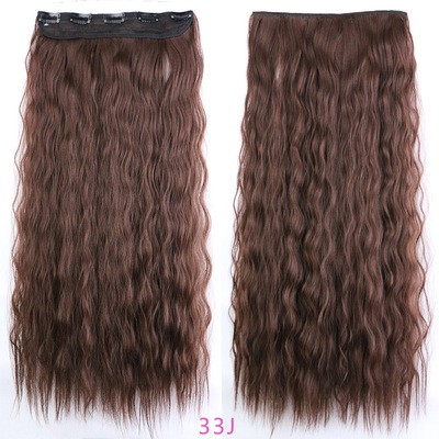 5 Hair clips corn perm hair extensions detail image 1