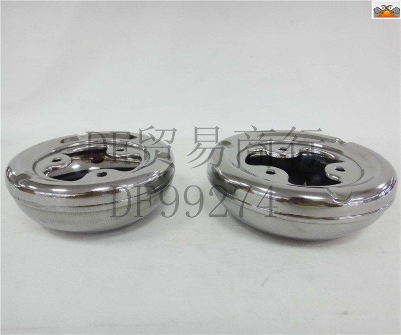 DF99274   飞碟烟缸特厚时尚多款烟灰缸家用不锈钢烟灰缸网吧客厅装饰古铜色防摔创DF  TRADING HOUSE详情图1