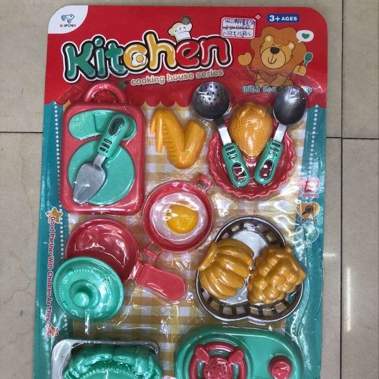 Игрушки ким пэн, 3662 ребенка, домашние игрушки шеф-повара из морепродуктов details Picture