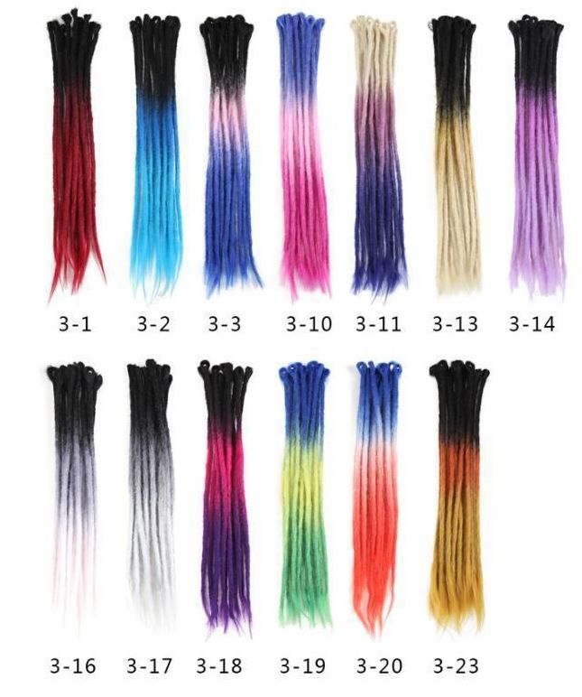 Large braids, pure dreadlocks, Jamaican gradient dreadlocks, high-temperature Yake chemical fiber Application Scenario