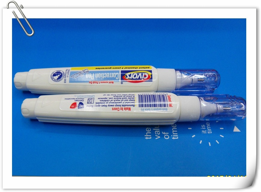 Igle202 Lengthening Correction Pen Correction Liquid Office Supplies Environmental Protection Non-Toxic Quick Drying Specification drawing