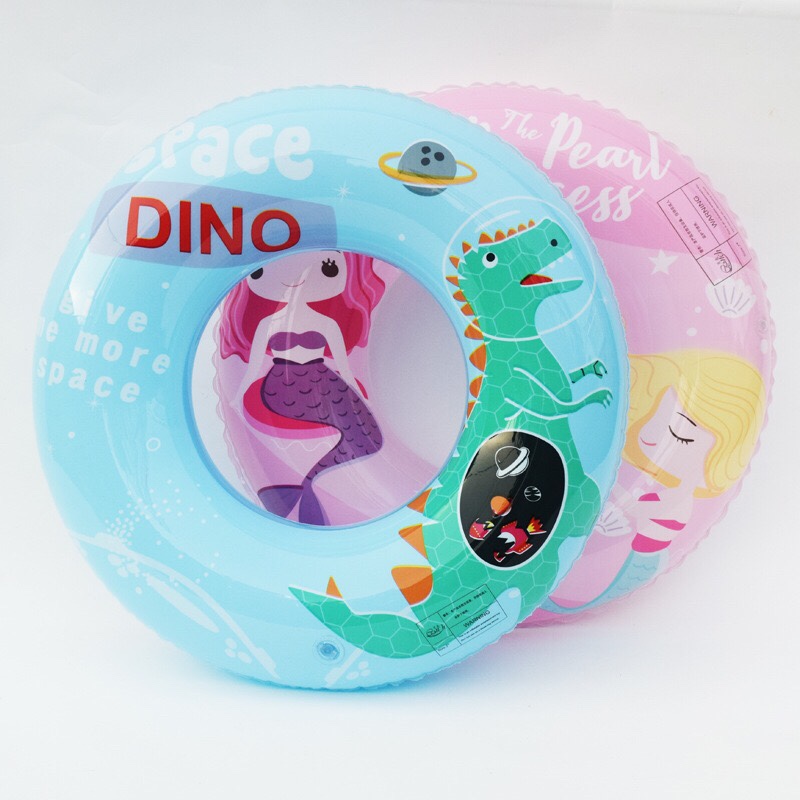 Mermaid, dinosaur swimming ring undefined