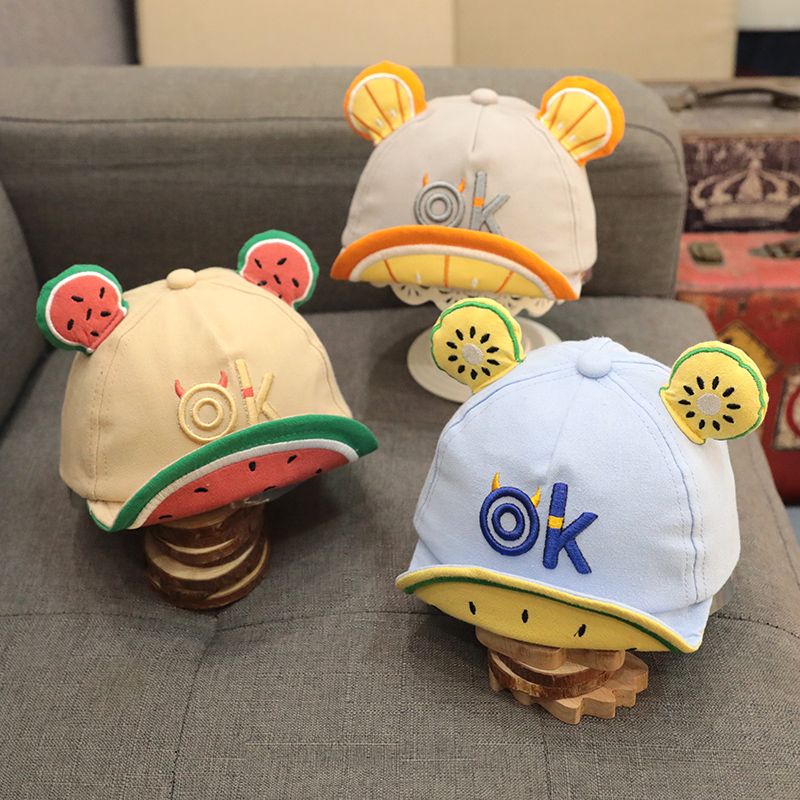 Baby hat Spring and autumn thin female baby cap 1 year old 2 year old baby hat cute super cute boy spring sun thumbnail