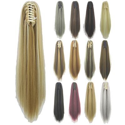 The new scratch-clip ponytail long curls are selling well in Europe and America details Picture